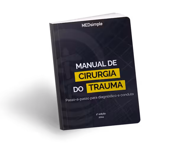 Capa do manual cirurgia do trauma