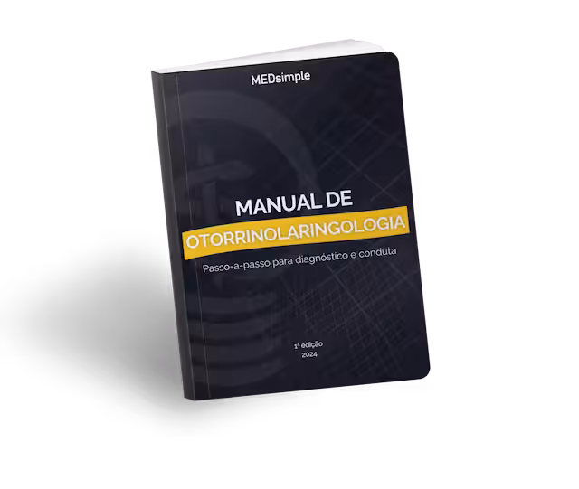 Capa do manual de otorrinolaringologia