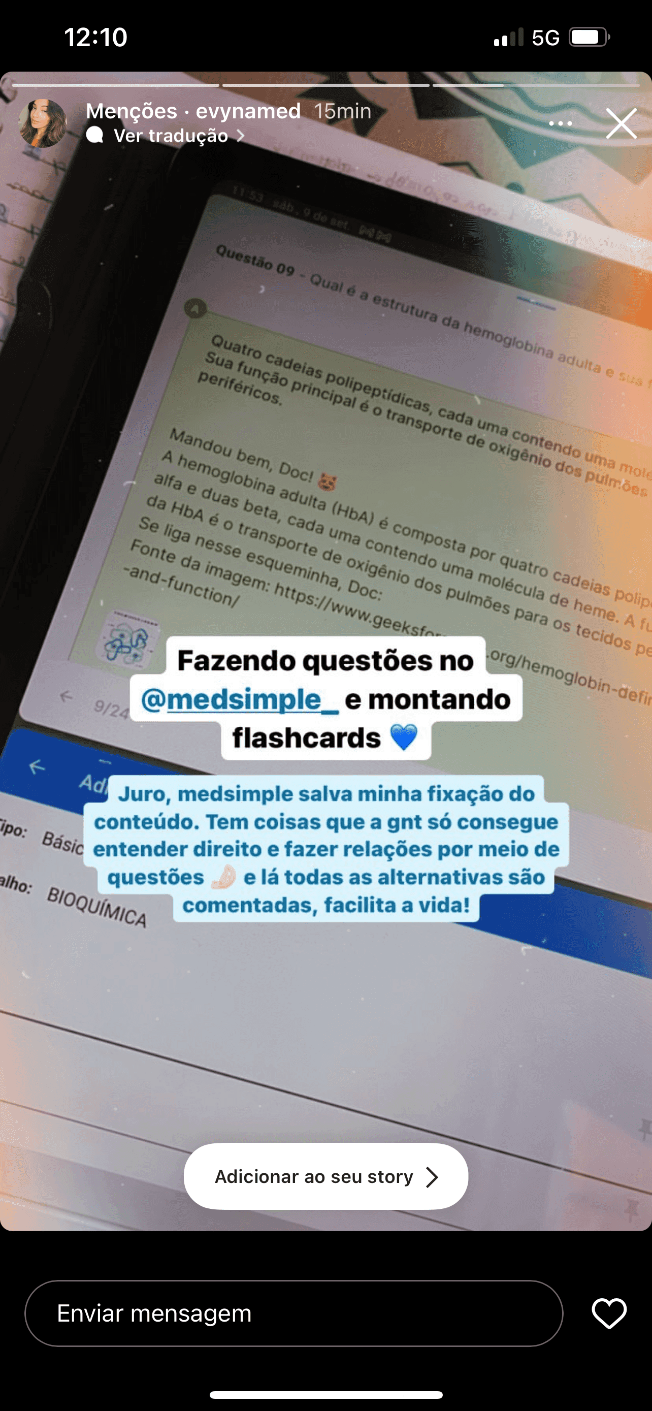 Melhorando minha fixação